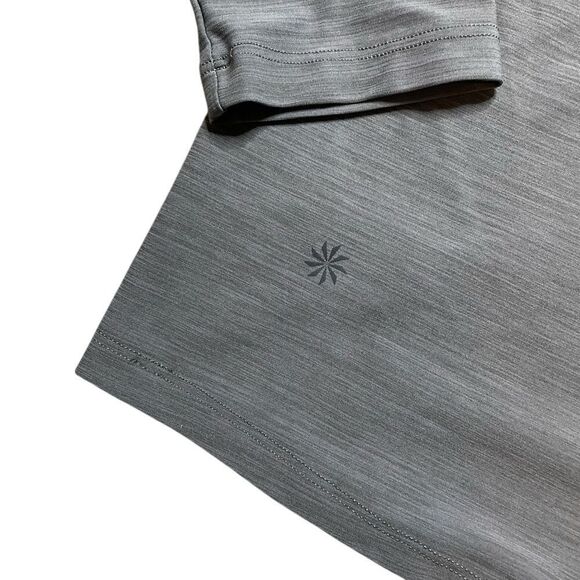 ATHLETA Ultimate Textured Train Top Gray Size Medium - Picture 6 of 7